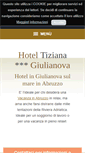 Mobile Screenshot of hoteltiziana.it